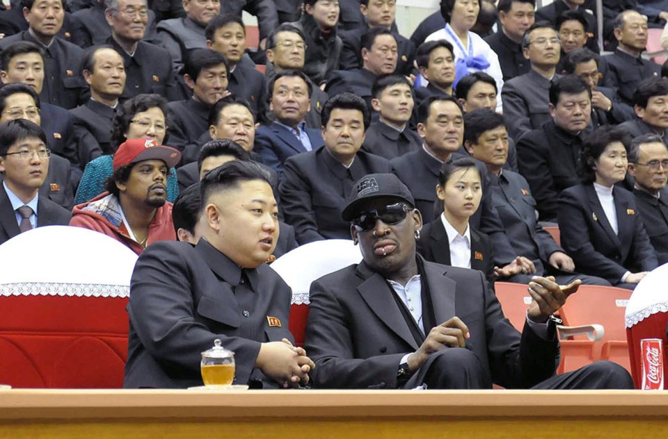 Kim and Denis Rodman's unlikely friendship was built on a love for basketball