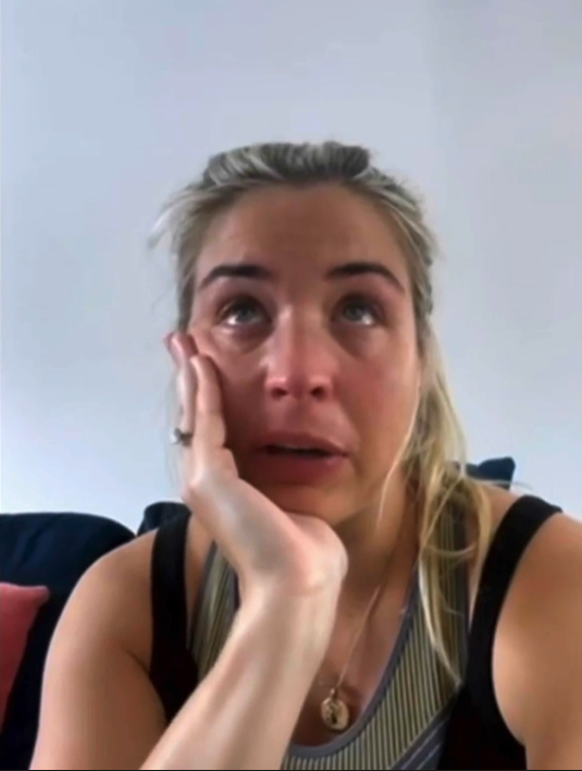 Gemma sobbed as she solo parented while Gorka returned to work