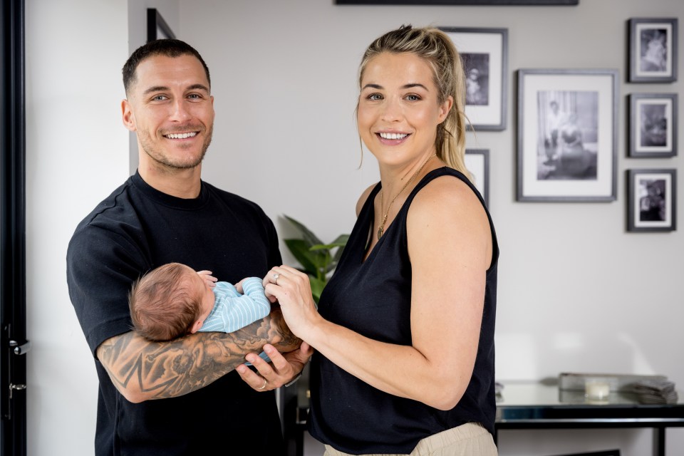 The couple welcomed their latest addition in July