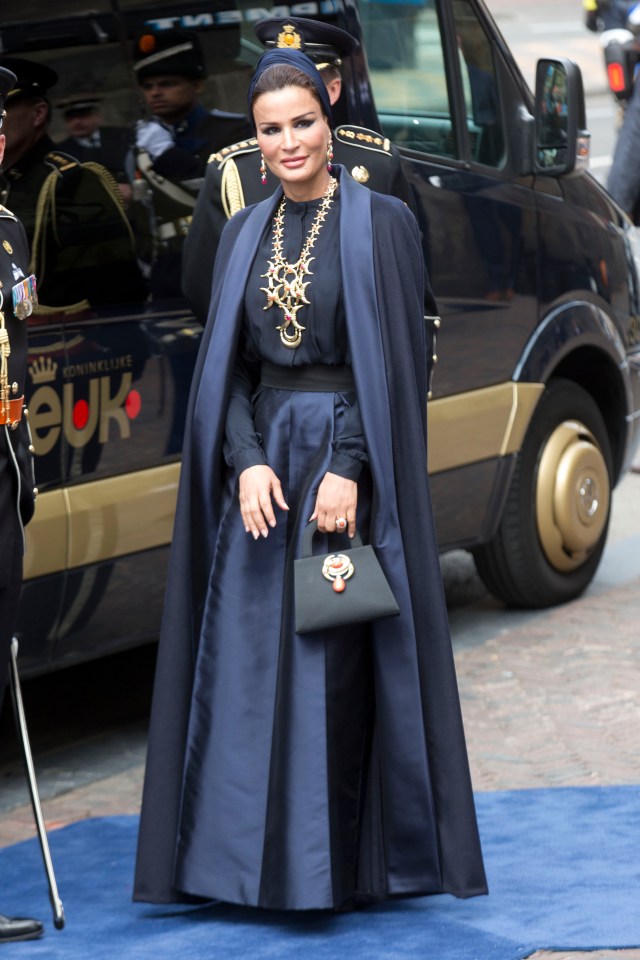 Sheikha Mozah bint Nasser Al Missned is the mother of the Emir