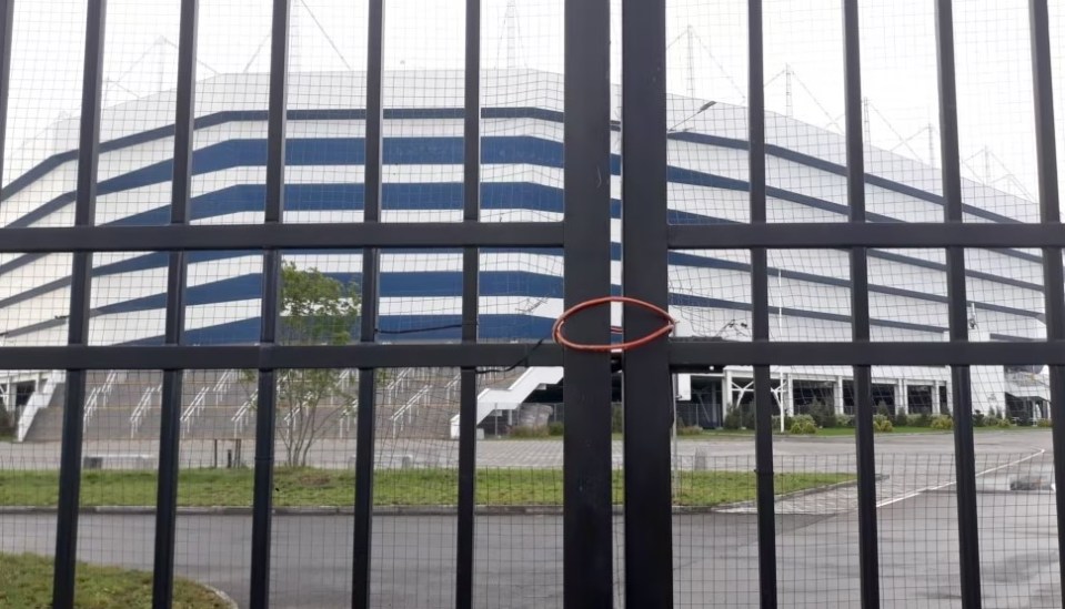 Now the Rostec Arena has been demoted to playing host to games for FC Baltika, a lower-division Russian side whose games usually attract only a few thousand fans