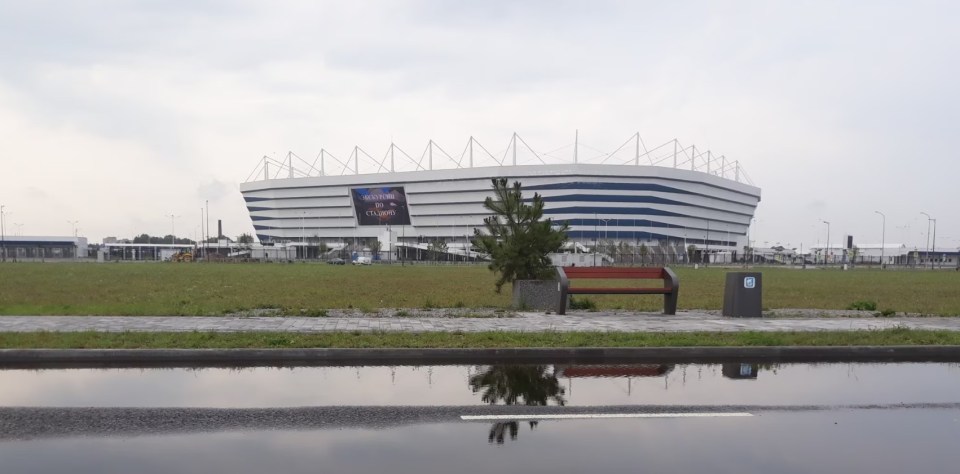 Now the Rostec Arena has been demoted to playing host to games for FC Baltika, a lower-division Russian side whose games usually attract only a few thousand fans