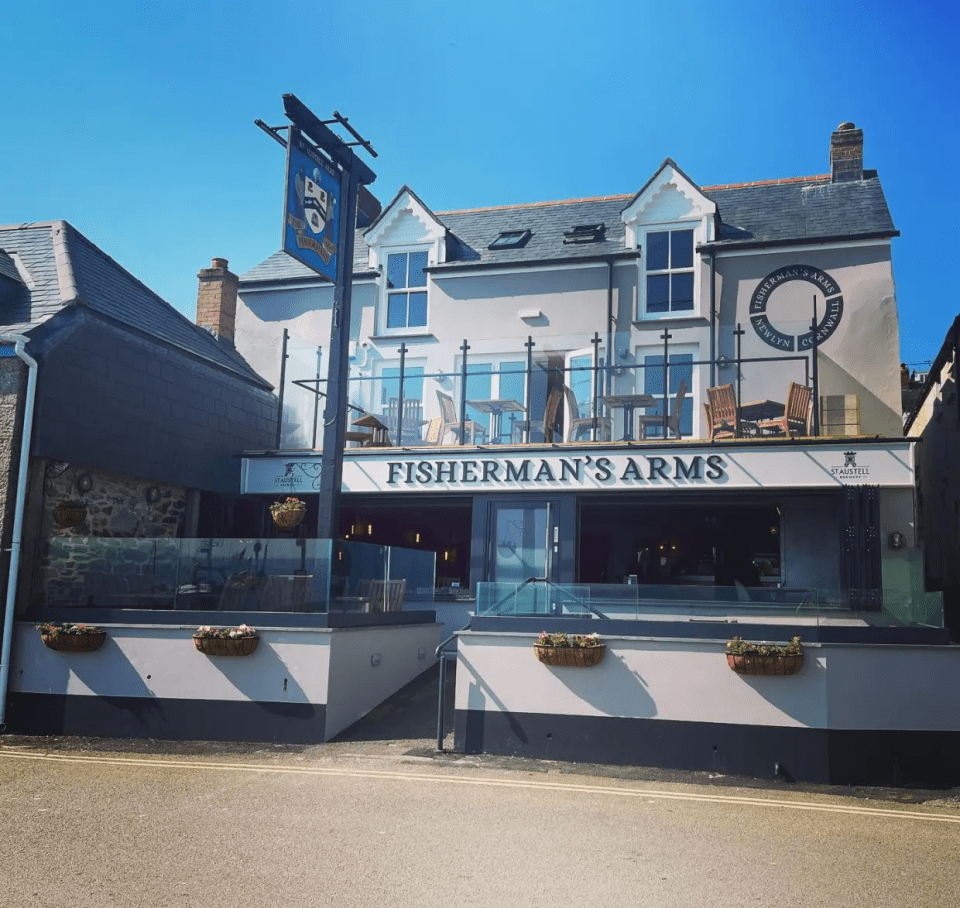 The manager of The Fisherman's Arms in Newlyn, Cornwall, accused two women of dining and dashing