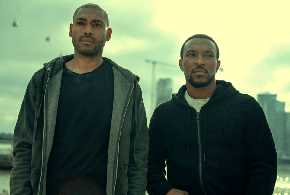 Kano (left) and Ashley Walters (right) play two of the main characters on the show