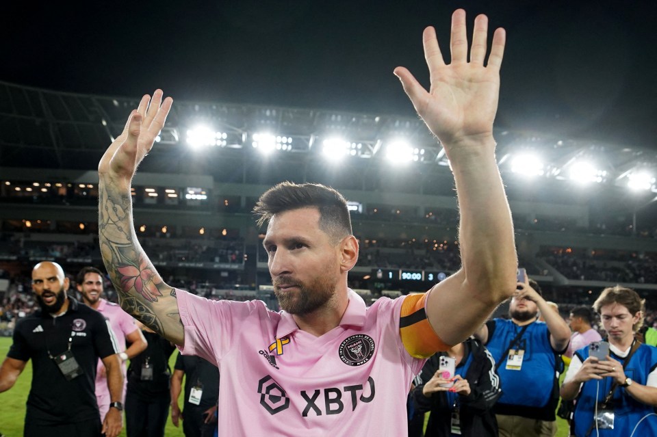 Lionel Messi produced another epic display in front of an A-list crowd last night