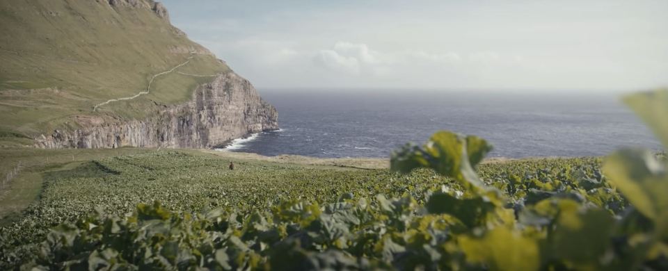 The island is also accessible by sea, but only when conditions are safe