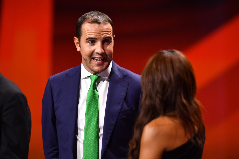 John O’Shea surprised fans with his appearance in the Europa League group stage draw