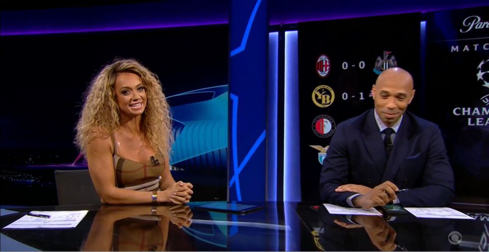 Kate Abdo revealed the hilarious reason Micah Richards was missing from CBS Sport tonight