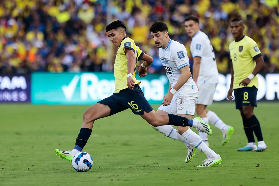 Paez was star of the show as Ecuador beat Uruguay in a World Cup qualifier