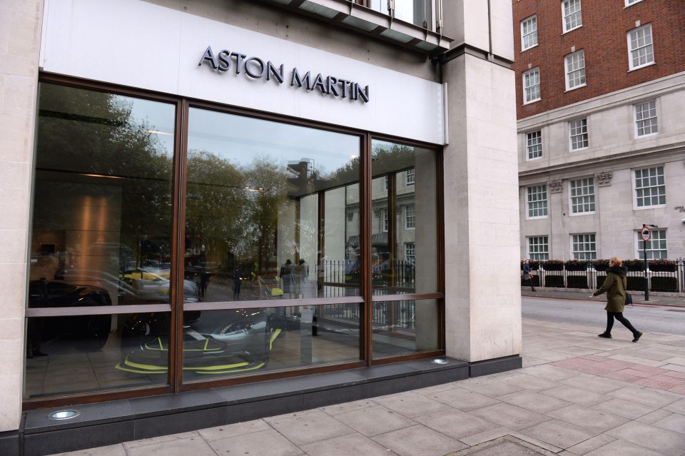 One of Pendragon’s companies, Stratstone, is a dealer for Aston Martin