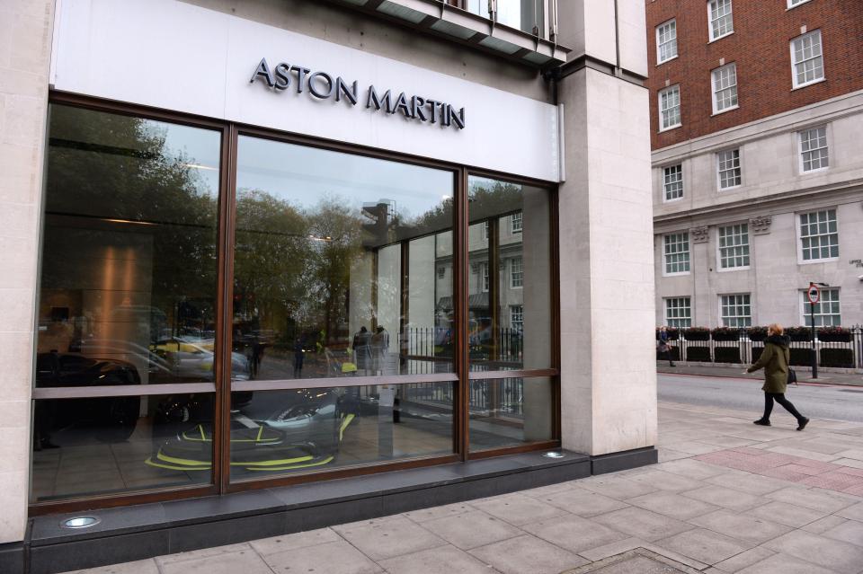 One of Pendragon's companies, Stratstone, is a dealer for Aston Martin