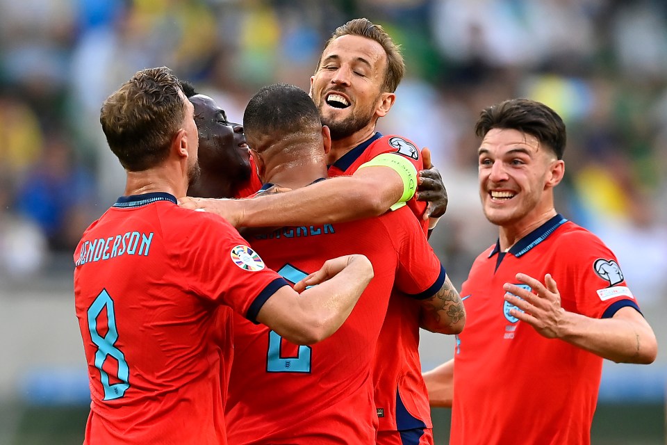 Kyle Walker scored England's equaliser against Ukraine