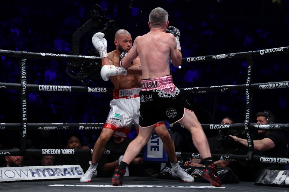 Liam Smith knocked out Chris Eubank Jr in their first fight