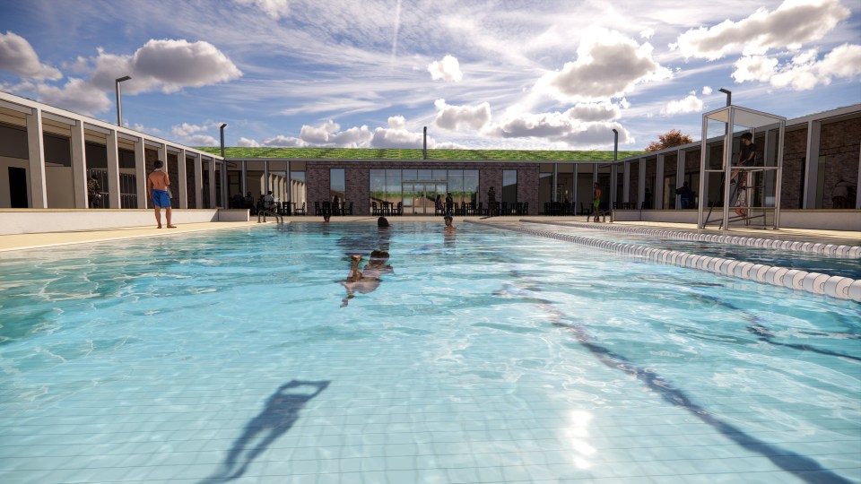 The council hopes to have the lido completed by summer 2024