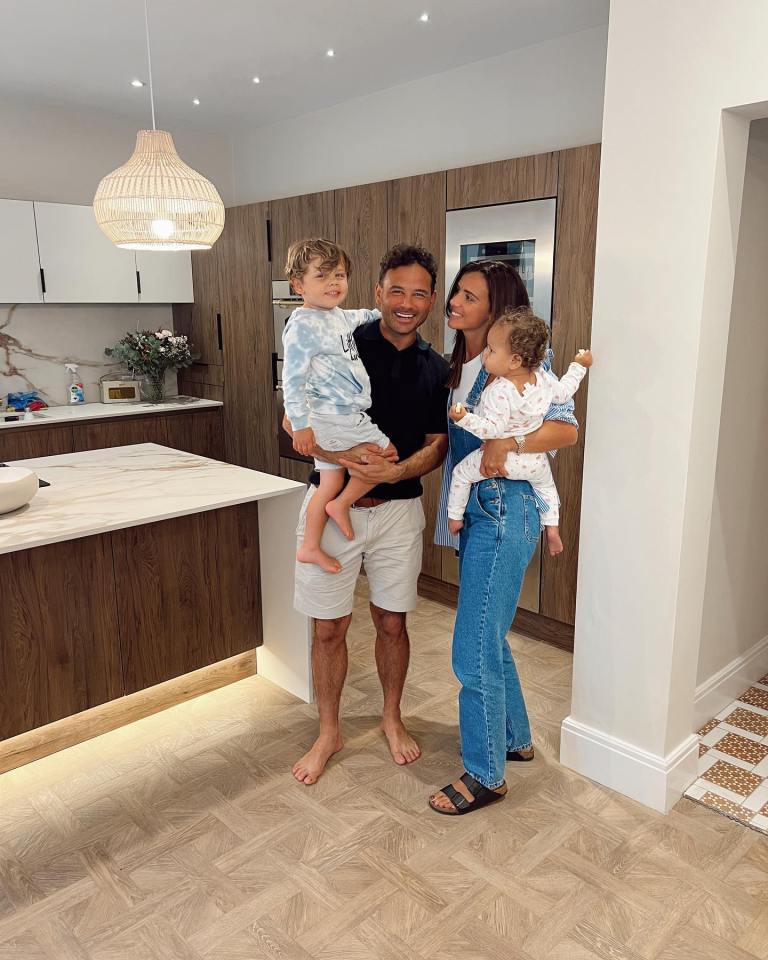 Lucy Mecklenburgh and Ryan Thomas have given fans a glimpse inside their new home