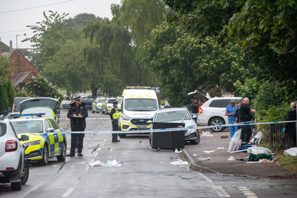 The incident took place close to a primary school, which had to be placed on lockdown