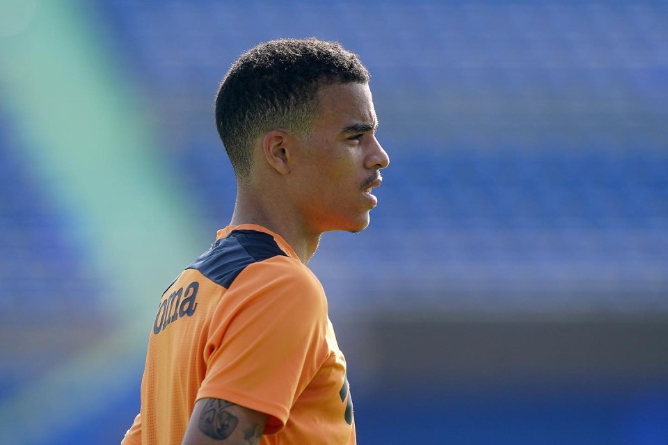 Mason Greenwood is back playing football at the La Liga side