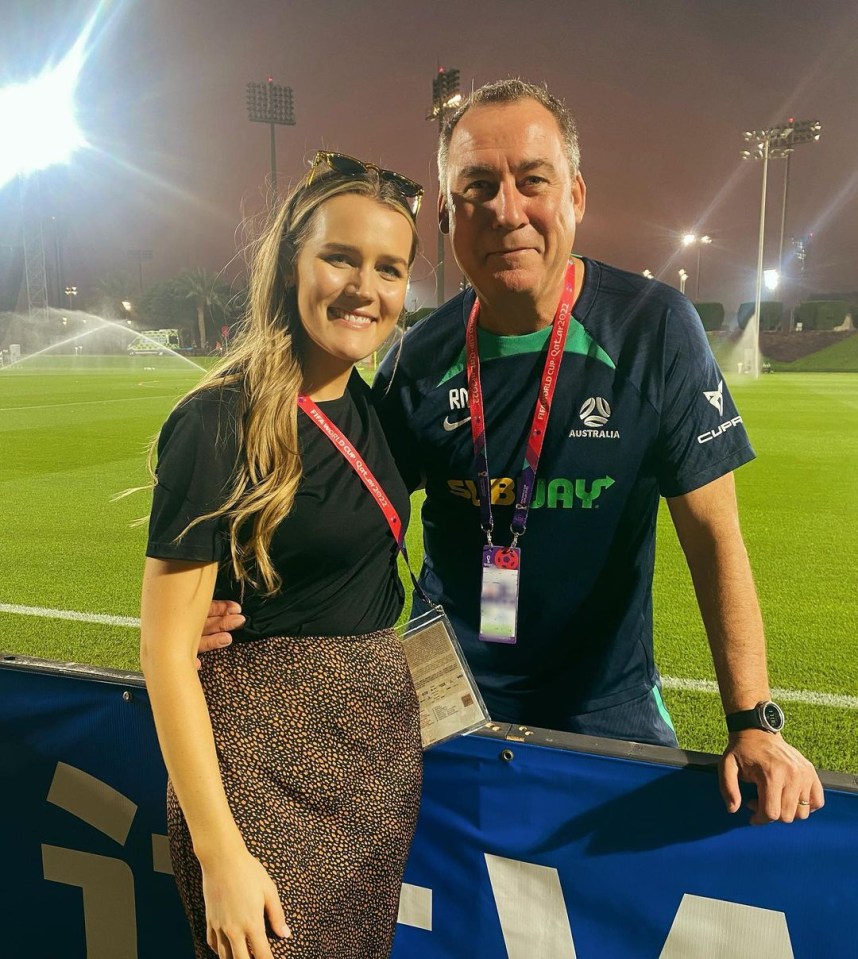 Pien is the daughter of ex-Manchester United coach Rene Meulensteen