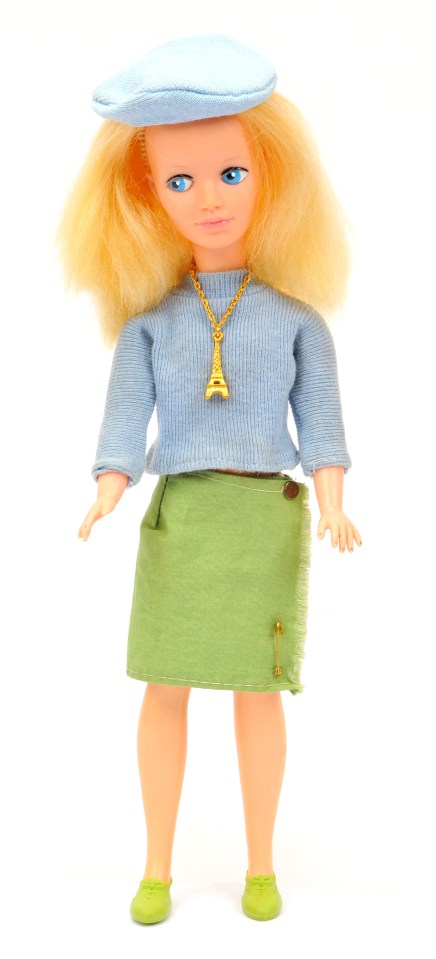 Sindy’s chic, beret-wearing French pal Mitzi was introduced in 1967