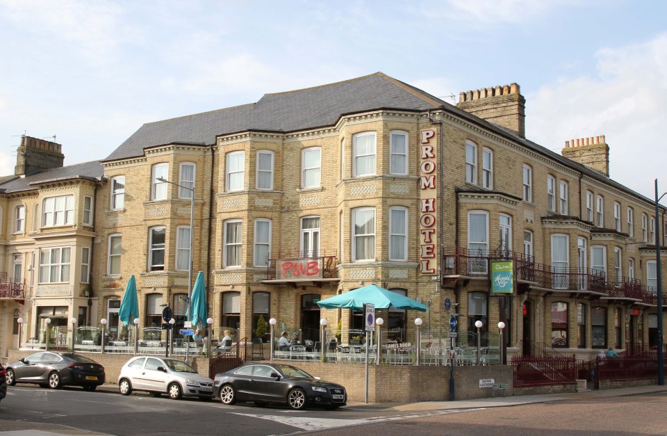 The nearby Prom Hotel bar where the alleged spies would visit to have a drink in the Mermaid bar