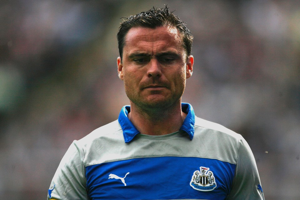 Former Newcastle goalkeeper Steve Harper suffered a brain haemorrhage on Monday