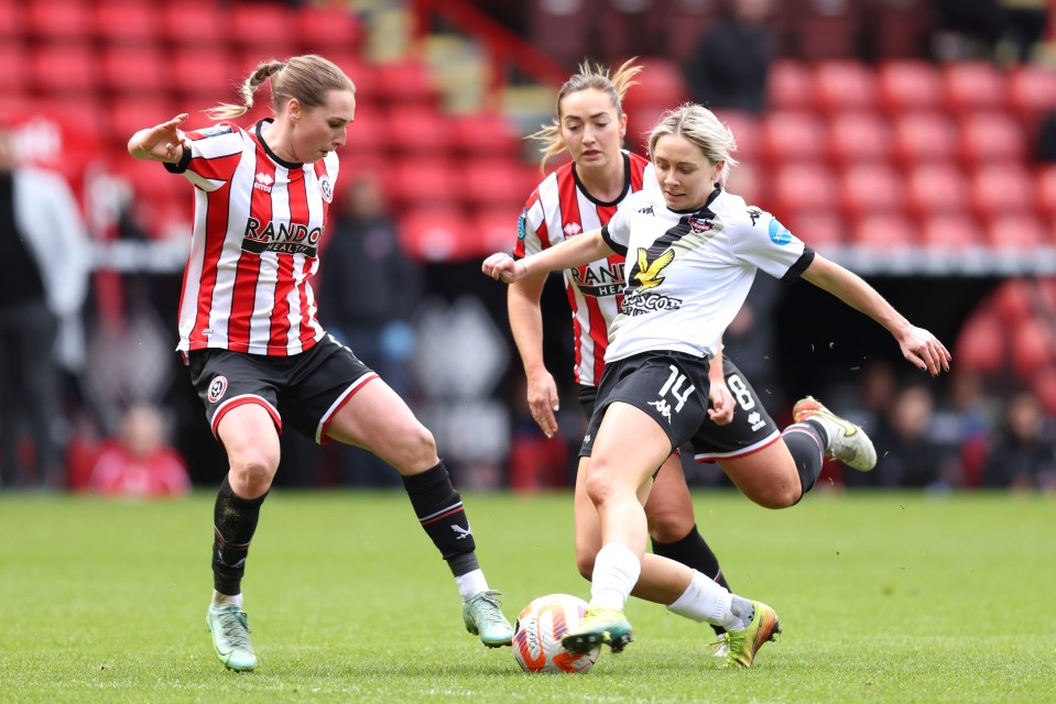 Her successful career with The Blades started in January 2019