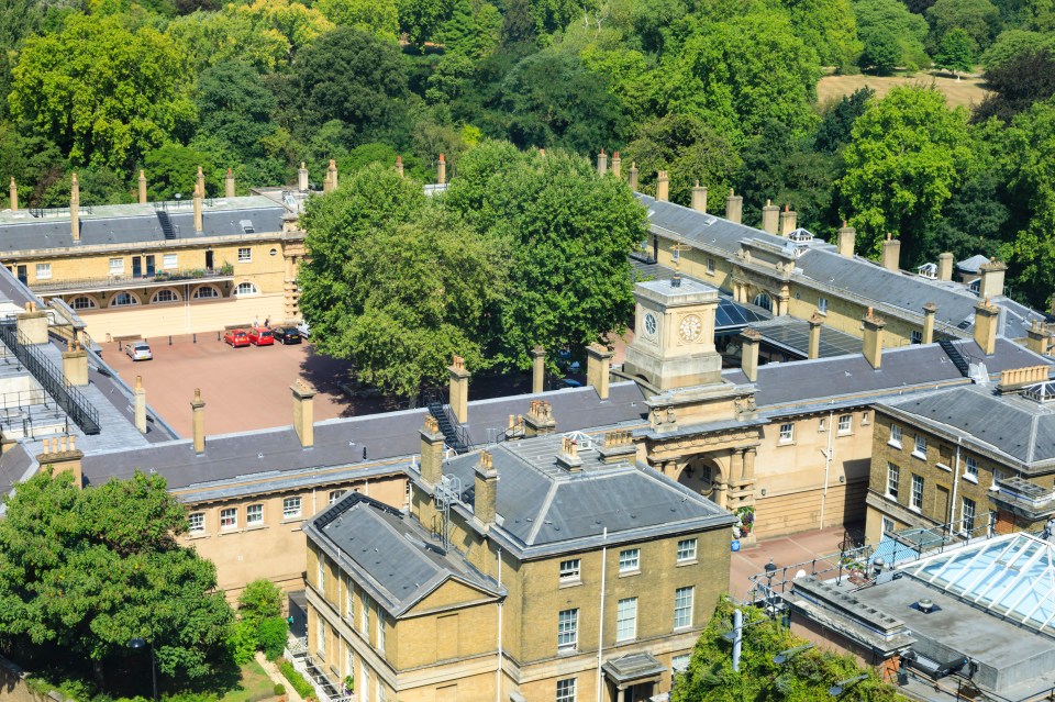 A man has been charged after he was arrested in the Royal Mews next to Buckingham Palace