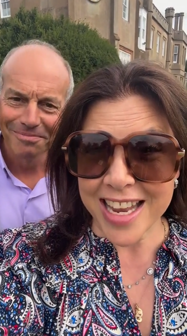 Phil Spencer has returned to filming weeks after the death of his parents as Kirstie Allsopp shares an emotional video from set