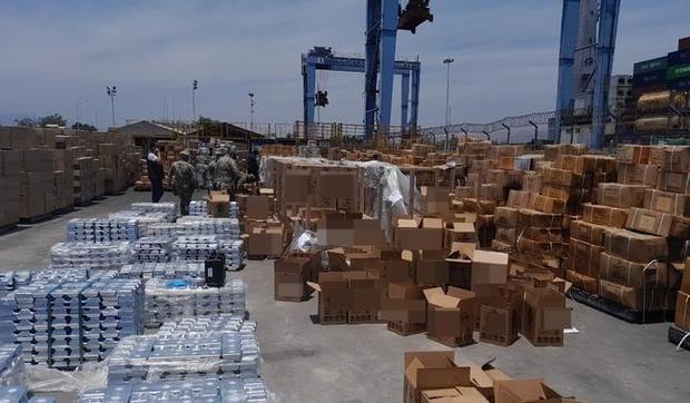 One cartel attempted to move meth disguised as Tequila through the huge port