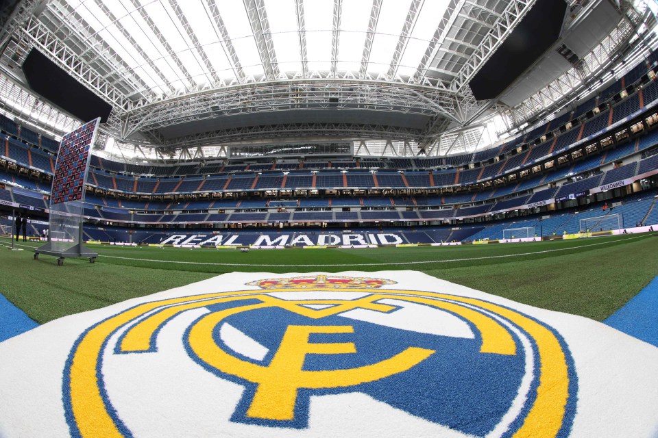 The Bernabeu looks stunning from the inside