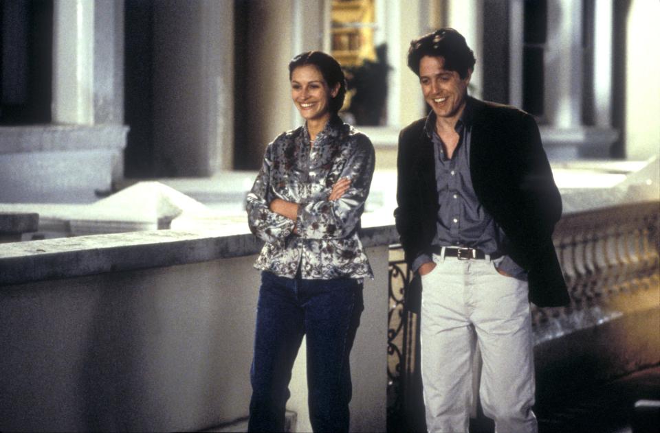 Julia Roberts and Hugh Grant in Notting Hill