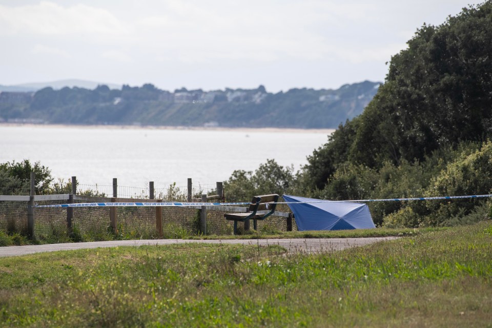 The remains were discovered on a seaside path