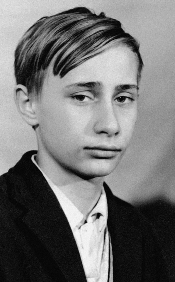 Young Vlad was a fan of Soviet spy films