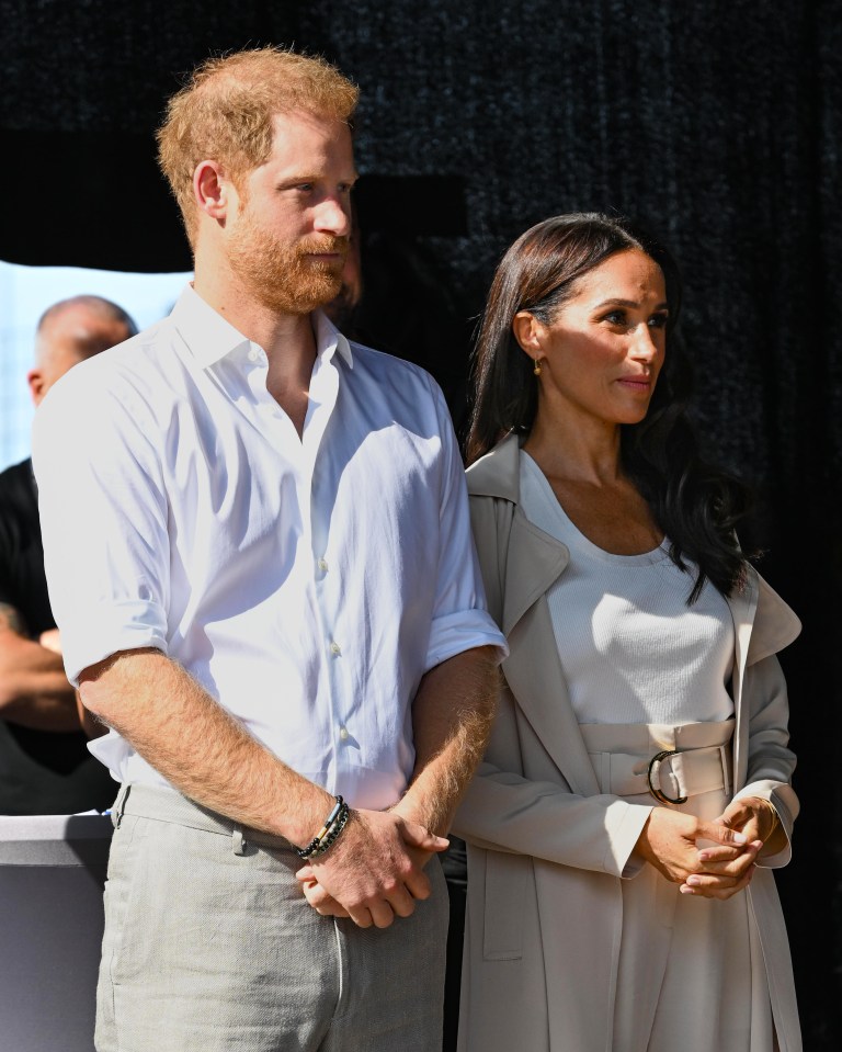 Harry and Meghan have been in Germany for the last week supporting athletes