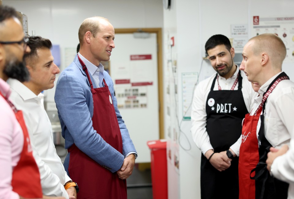 The Prince of Wales visited Bournemouth businesses pledging their support to the Homewards programme, which aims to end homelessness