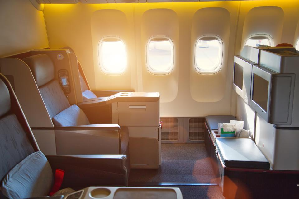 A gift for the flight crew could see you bumped up into first class seats