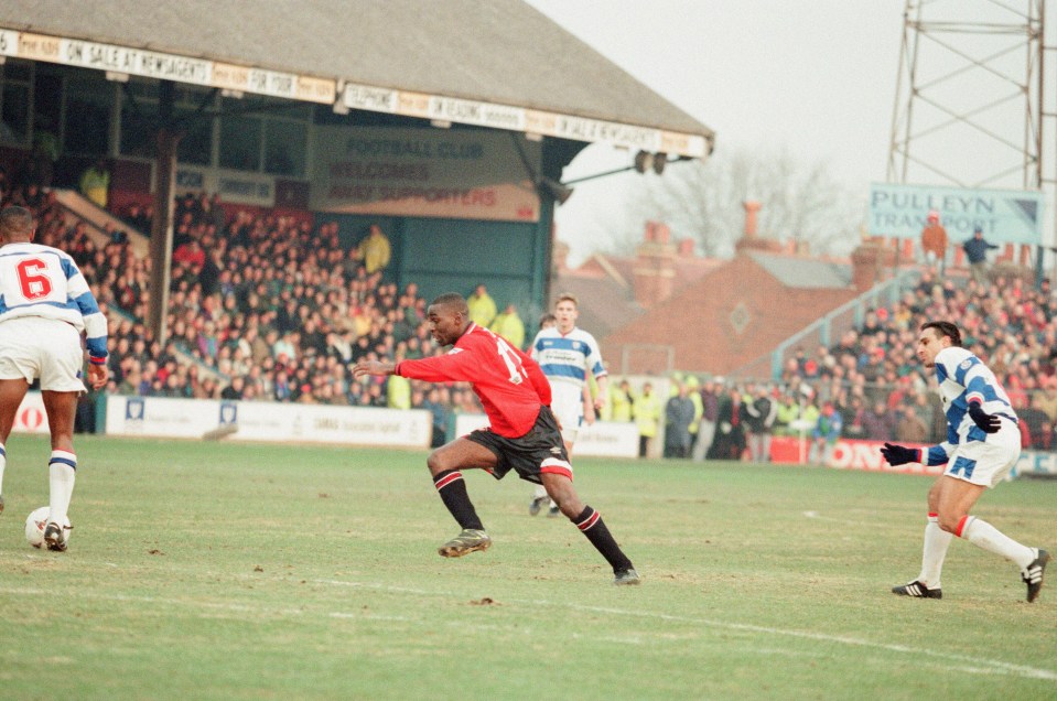 Now all that remains of Elm Park stadium are memories