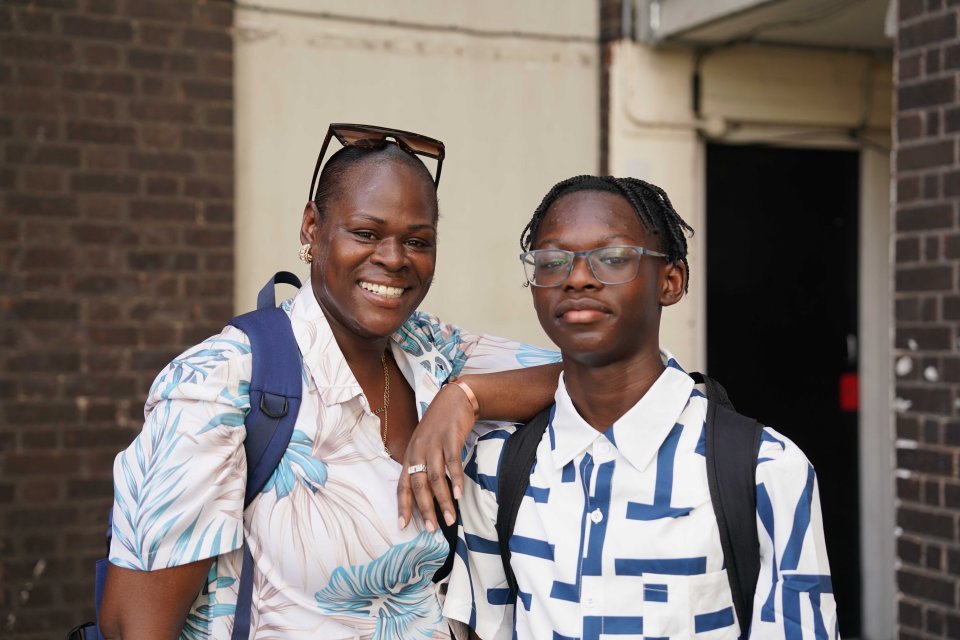 Sasha Allen, 44, and her teen son Quayon love living on the estate