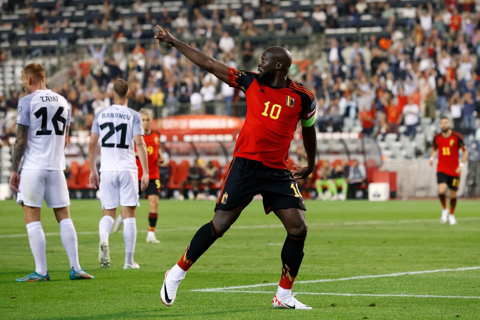 Lukaku is Belgium's all-time top goalscorer