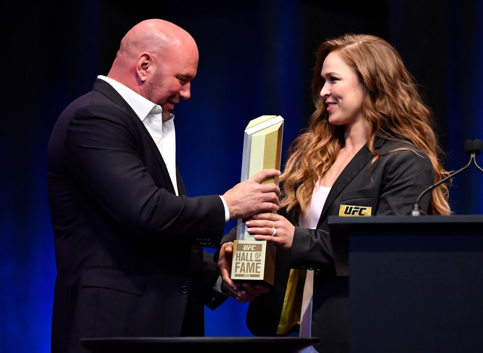 Dana White insists Ronda Rousey's fighting days are over