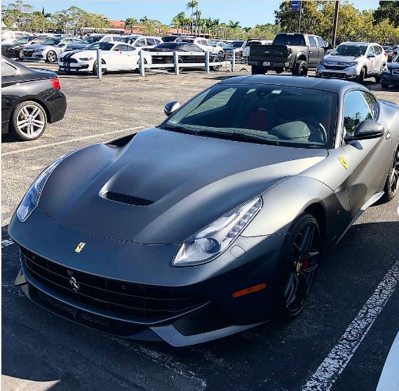 Ian Poulter sold McIlroy this stunning Ferrari F12 worth around £240k new