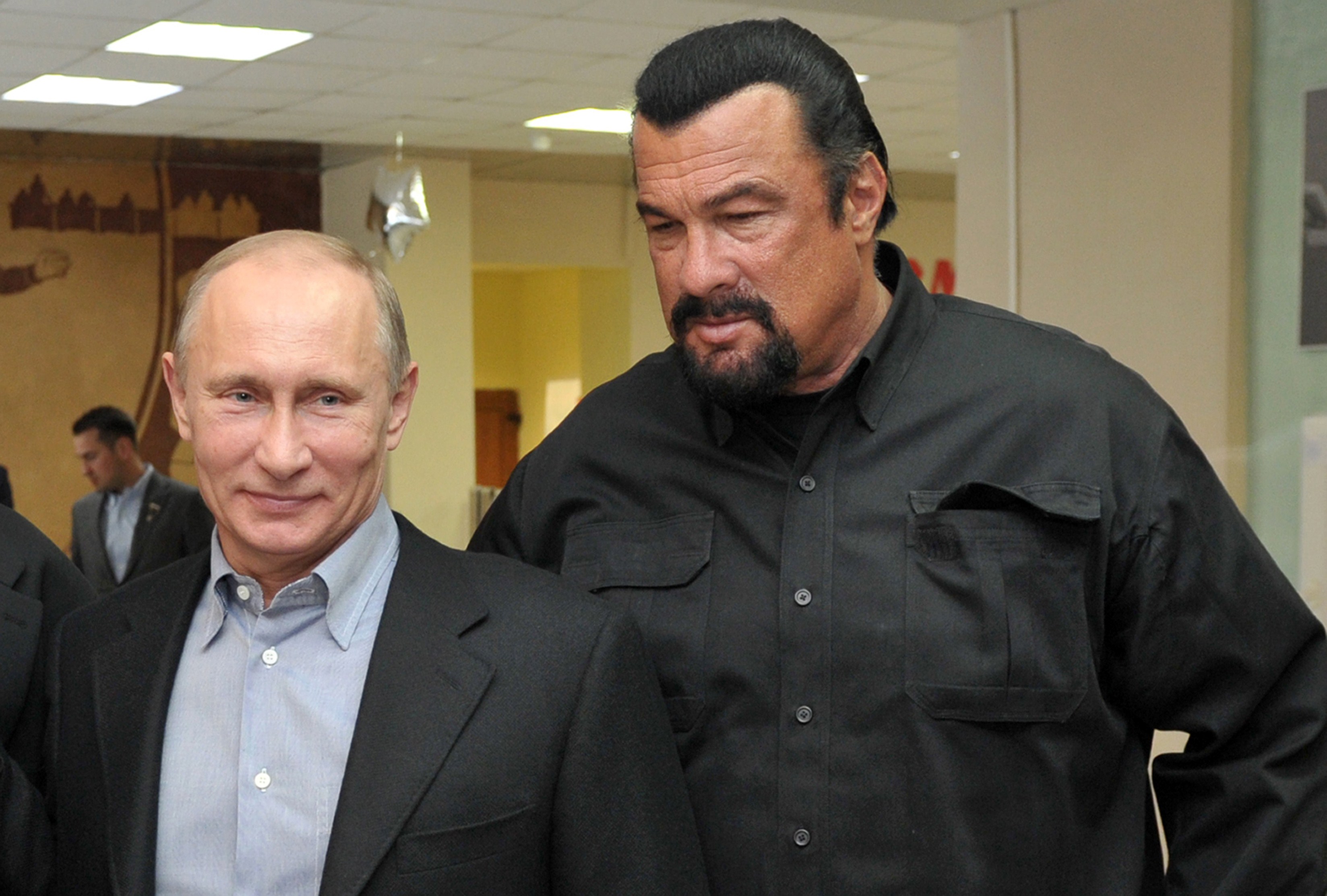 Putin and Steven Seagal have been pals since 2003