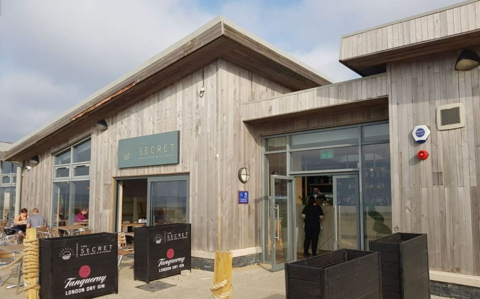 The Secret Bar and Kitchen has been named the UK's best seaside cafe