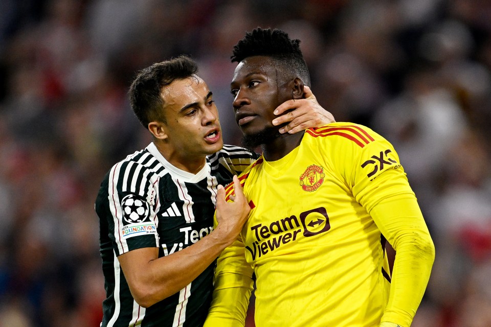 Sergio Reguilon consoles his goalkeeper