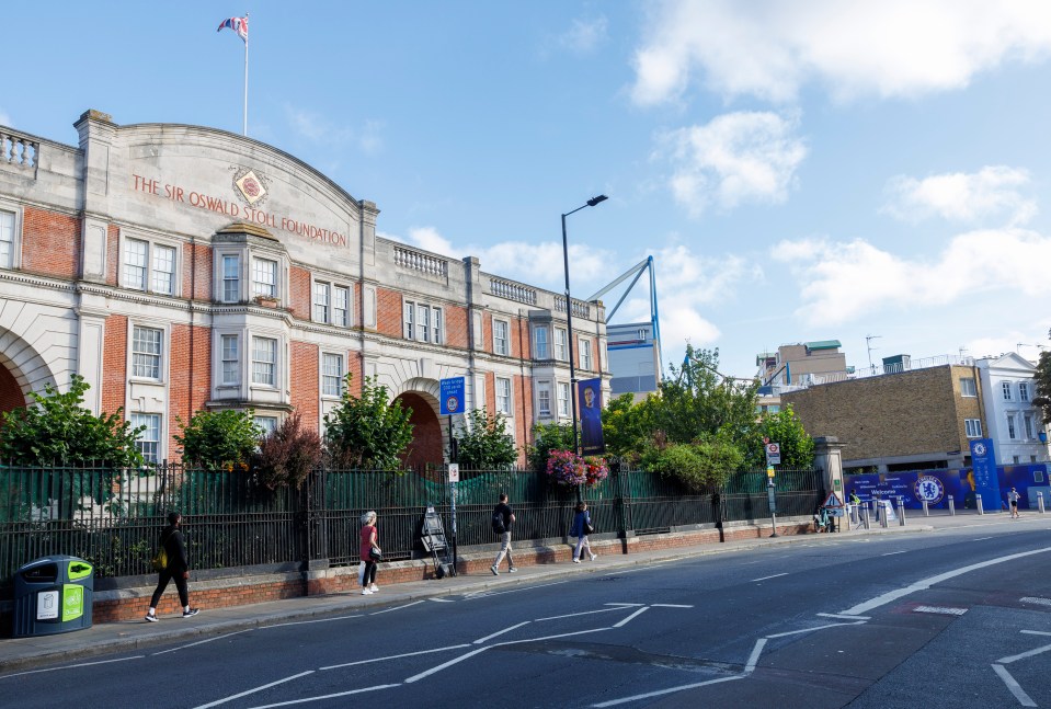 Those living in Sir Oswald Stoll Mansions in Fulham, London, previously said they'd refuse to leave if given their marching orders