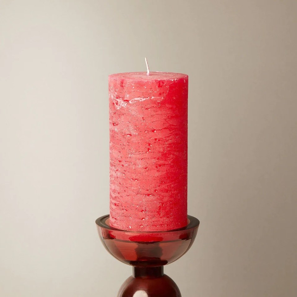 Ferris pillar candle, £9, from Pooky.com