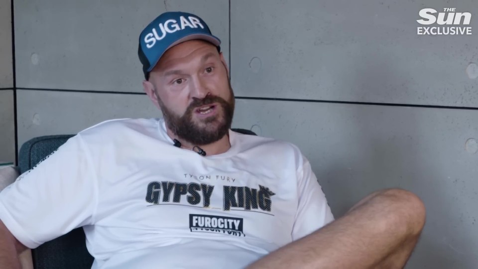 Tyson Fury in conversation with SunSport