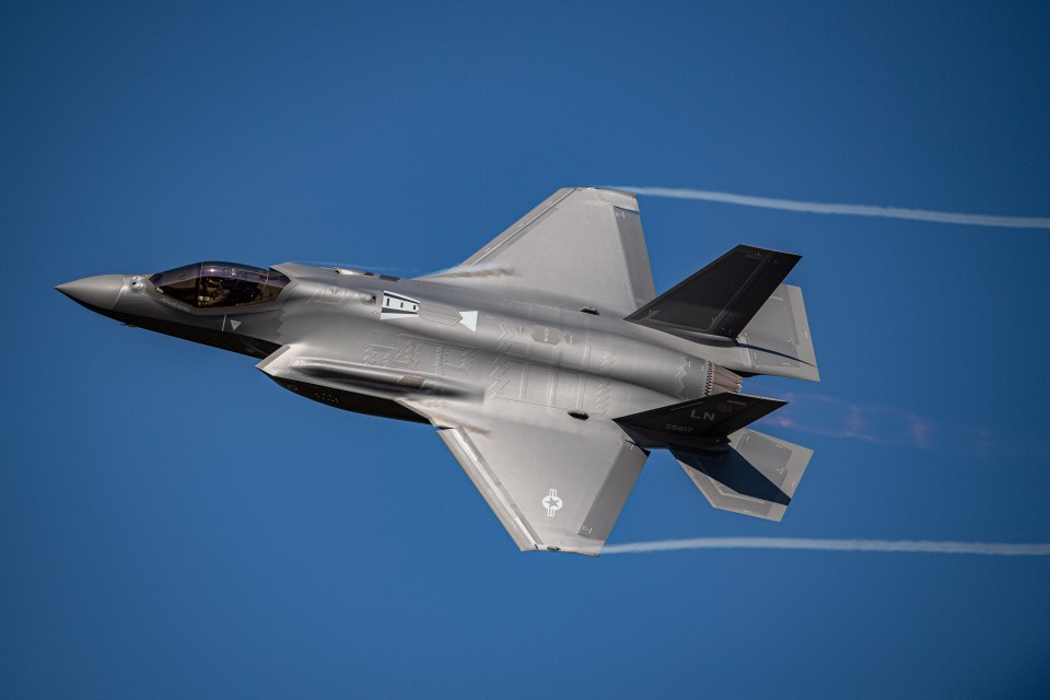 The F-35s are some of the most advanced and expensive aircraft in the world