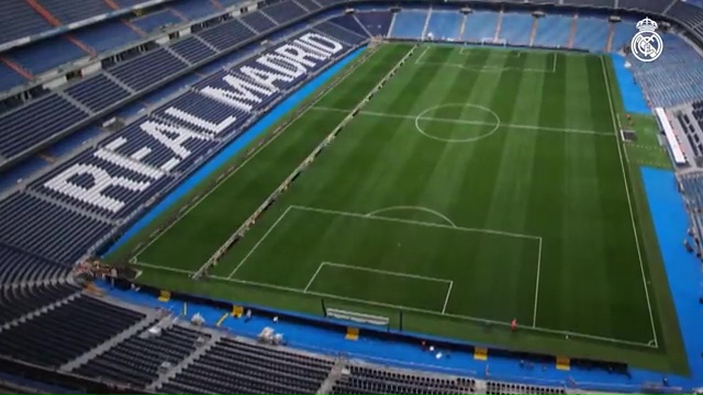 Real Madrid have installed a new state-of-the-art pitch