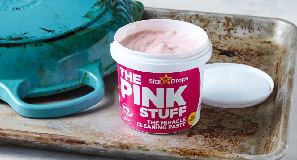 The Pink Stuff cleaning paste has become a phenomenon on social media